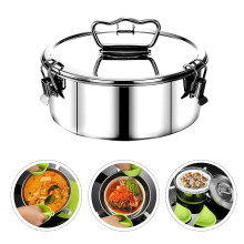 Olla multifuncional de acero inoxidable, vaporera, utensilios de cocina de metal, caldera 304