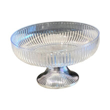 Coupe à fruits sur pied, bol de service multifonctionnel et décoratif pour la cuisine moderne, bol à apéritif pour la maison, la ferme ou les