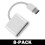 USB-C naar SD-kaartlezer Android Wit - SD-kaartlezer 2-pack 6