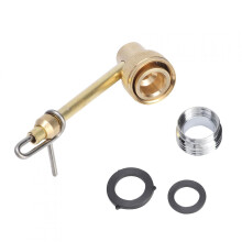 Faucet Jet Carboy Homebrew Brass Beer Jet Bottle Washer Sink Faucet Adapter