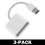 USB-C naar SD-kaartlezer Android Wit - SD-kaartlezer 2-pack 4