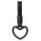 Heart Shaped Car Electrostatic Strap Decorative Hanging Ring Rear Bumper Ring 1