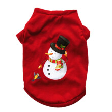 Gilet da elfo per cani, abbigliamento festivo per animali domestici per le vacanze di Natale, con motivo di Babbo Natale