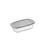 JoyJolt Glas-Kastenformen mit Deckel – 3er-Set – Grau 2