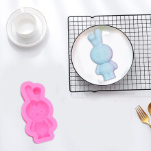 Påskehare Gulerod Silikone Fondant Chokoladekage DIY Bageværktøjer