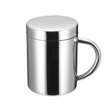 Liquidação de decoração para casa Tahtuvzn! Caneca de café de aço inoxidável com parede dupla e isolamento térmico, resistente a quebras,
