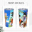 Ποτήρι Cartoon Dragon Ball Z20oz από ανοξείδωτο ατσάλι, διπλού τοιχώματος με μόνωση κενού 4