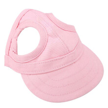 Nimomo Kattenmuts, Canvas Kattenmuts, Outdoor Baseballpet, Zonnekap, Verstelbare Band, Sportieve Reismuts voor de Zomer (M-Roze)