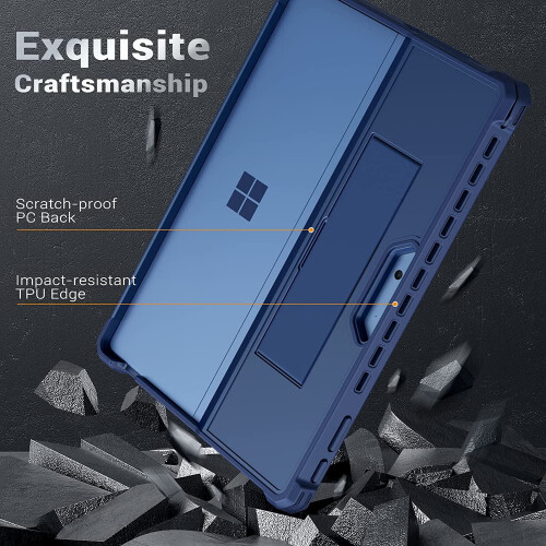 Θήκη συμβατή με Microsoft Surface Pro10/Surface Pro9 13-Inch2022, Ανθεκτική προστατευτική θήκη All-in-One 2