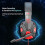 Quinlirra Head-mounted Computer Headset Wired with Microphone Low-latency Stereo Audio Gaming Headset 4