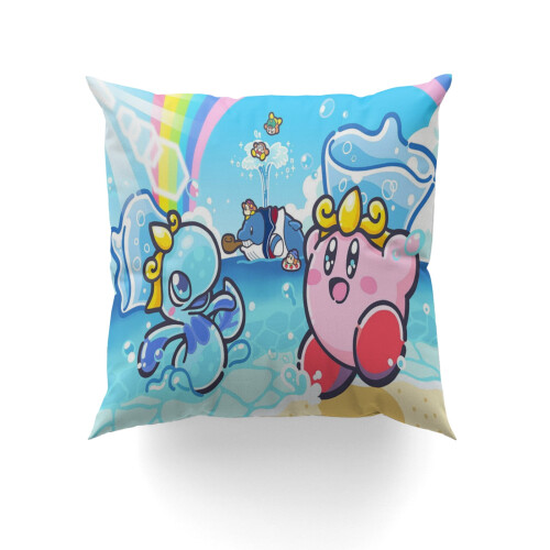 Μαξιλαροθήκη kirby Throw18*18IN Εξωτερικές διακοσμήσεις Διακοσμητική μαξιλαροθήκη για