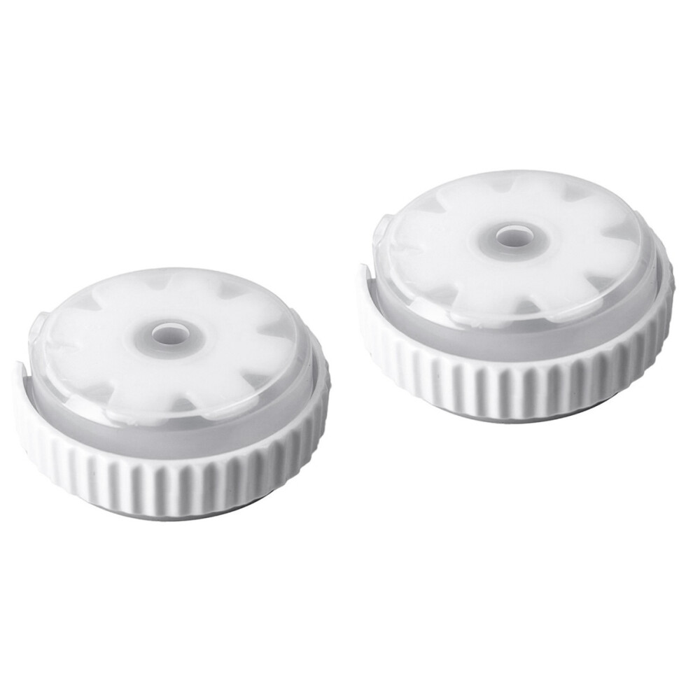 2Pcs Mobile Phone Data Cable Winder Plastic Box Winder Plastic Box Coiler Data Line Storage Reel White Size Small 9395123418223