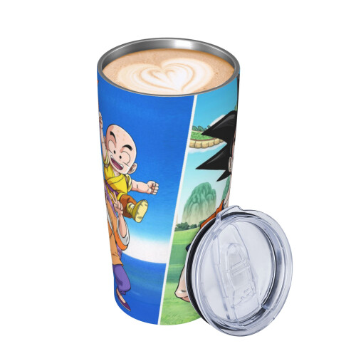 Ποτήρι Cartoon Dragon Ball Z20oz από ανοξείδωτο ατσάλι, διπλού τοιχώματος με μόνωση κενού 2
