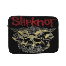 Slipknot Laptop Case, Shockproof Protective Notebook Case With Accessory Pocket, Briefcase Carrying Cover,10 12 13 15 17 Inch,Black