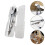 2Pcs Compass Drawing Tools Drawing Compasses Compass for Students School Supplies 3