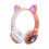 Εκπτώσεις Zeceouar! Ασύρματα ακουστικά Bluetooth Cute Ears, συμβατά με ακουστικά DiamondSports - 1