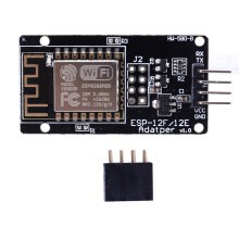 jixopn ESP8266 ESP-12E/12F WiFi Wireless Transceiver Module 5V Send Receiver WiFi Adapter Module for WiFi Remote Monitoring/Control