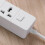 XIAOLE Πολύπριζο Προστασίας από Υπερτάσεις, 3Outlet4USB, 2500W με Καλώδιο Προέκτασης, 6