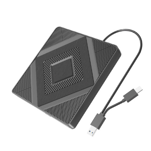Txmfgh 3.0 USB And Type-C External Optical Drive DVD Mobile Optical Disc Drive External Computer Desktop Computer Laptop Universal 1