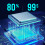 Txmfgh 3.0 USB And Type-C External Optical Drive DVD Mobile Optical Disc Drive External Computer Desktop Computer Laptop Universal 7