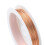 Σύρμα χαλκού 4Rolls4Color για κατασκευή κοσμημάτων, 26Gauge0.4mm, 32.81ft/10m ανά ρολό, με πένσα 4