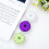 2 τεμάχια πλαστικό κουτί περιτύλιξης καλωδίου δεδομένων κινητού τηλεφώνου, 4