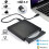 LingStar Usb External Dvd Cd Rw Disc Burner Combo Drive Reader For Windows 98/8/10 Laptop Pc 2