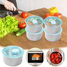 Contenitore per alimenti Capino Freshness, scatola per alimenti da frigorifero, contenitore in acciaio inox a tenuta stagna con coperchio