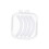 4Pcs Eyelash Curler Refills Long Last Rubber Comfortable Cosmetic Accessory white 1