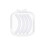 4Pcs Eyelash Curler Refills Long Last Rubber Comfortable Cosmetic Accessory white 3
