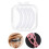 4Pcs Eyelash Curler Refills Long Last Rubber Comfortable Cosmetic Accessory white 6