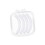 4Pcs Eyelash Curler Refills Long Last Rubber Comfortable Cosmetic Accessory white 4