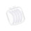 4Pcs Eyelash Curler Refills Long Last Rubber Comfortable Cosmetic Accessory white 2