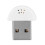 Baverta Mini micrófono - Mini micrófono de Voz de Estudio portátil USB (Blanco) 1