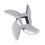 Kødhakkerblad, 1 stk. kødhakkerblad i rustfrit stål, velegnet til dele til hakkere (32 stk.) 2