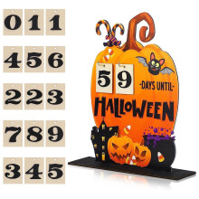 Ημερολόγιο Halloween Advent, Χαρούμενο Ημερολόγιο Αντίστροφης Μέτρησης Κολοκύθας Halloween