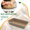 Ταψί SANAG Αντικολλητικό ταψί τοστιέρας από ανθρακούχο χάλυβα, χωρίς ραφές, 5 3