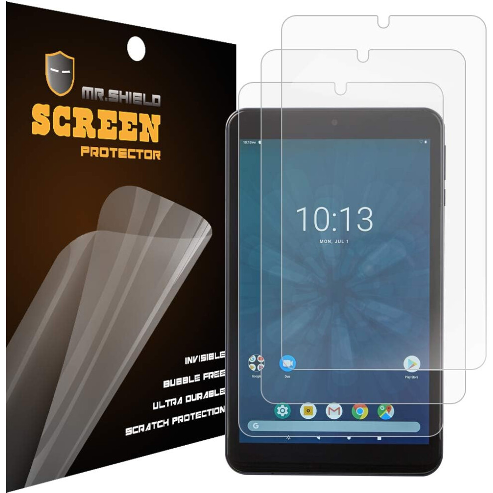 [3-Pack Designed For Onn 8 Inch Tablet Premium Clear Screen Protector 9395123616223