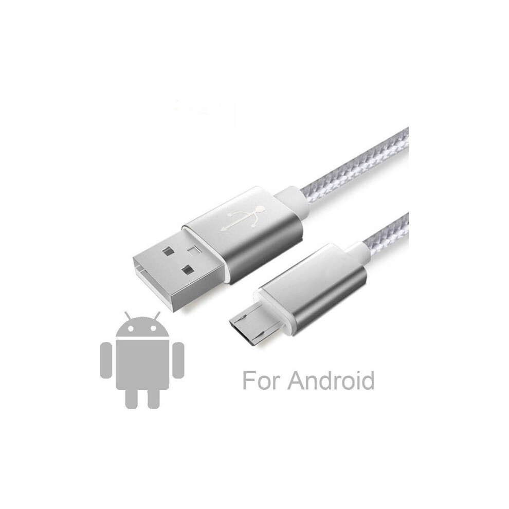 (3-Pack) 2M Tangle-Free Charging Cable For Compatible With Samsung, Compatible With Lg, Compatible With Huawei 9395123617008
