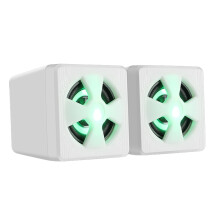 Kiplyki USB Speaker, Compact Mini Sound Box for Laptops, Desktops, Mobile Devices, Portable, Ideal Gift or Decoration