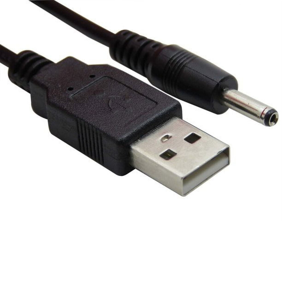 Usb A To Dc 3.5 Mm - 1.35 Mm 5 Volt Dc Barrel Jack Power Cable Cord 5V Dc Power Supply Adapter Charger Cable 9395123617367