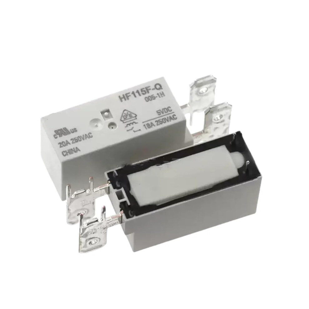 5Pcs Hf115fq Electromagnetic Power Relay 20A Current Multiple Voltage 5V 12V 24V 48V 9053599394389