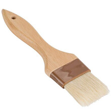 2-Inch Wide Pastry Brush with Boar Bristles and Hardwood Handle, Basting Brush