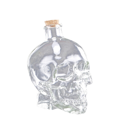 Μπουκάλι Skeleton Head Creative Dispenser Γυάλινο Κύπελλο Σφραγισμένο Αποθηκευτικό Μπουκάλι