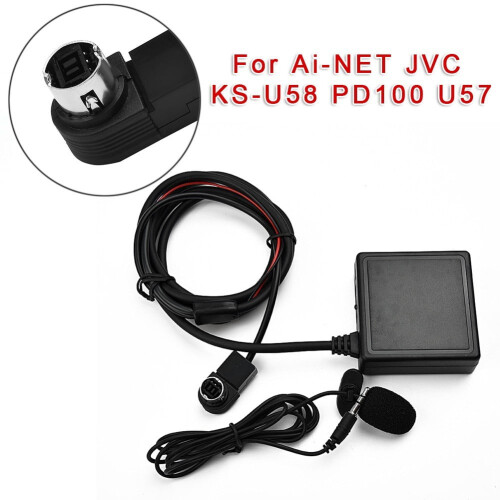 Adaptor cablu Bluetooth Aux USB audio microfon pentru Alpine Ai-Net JVC KS-U58PD100U57