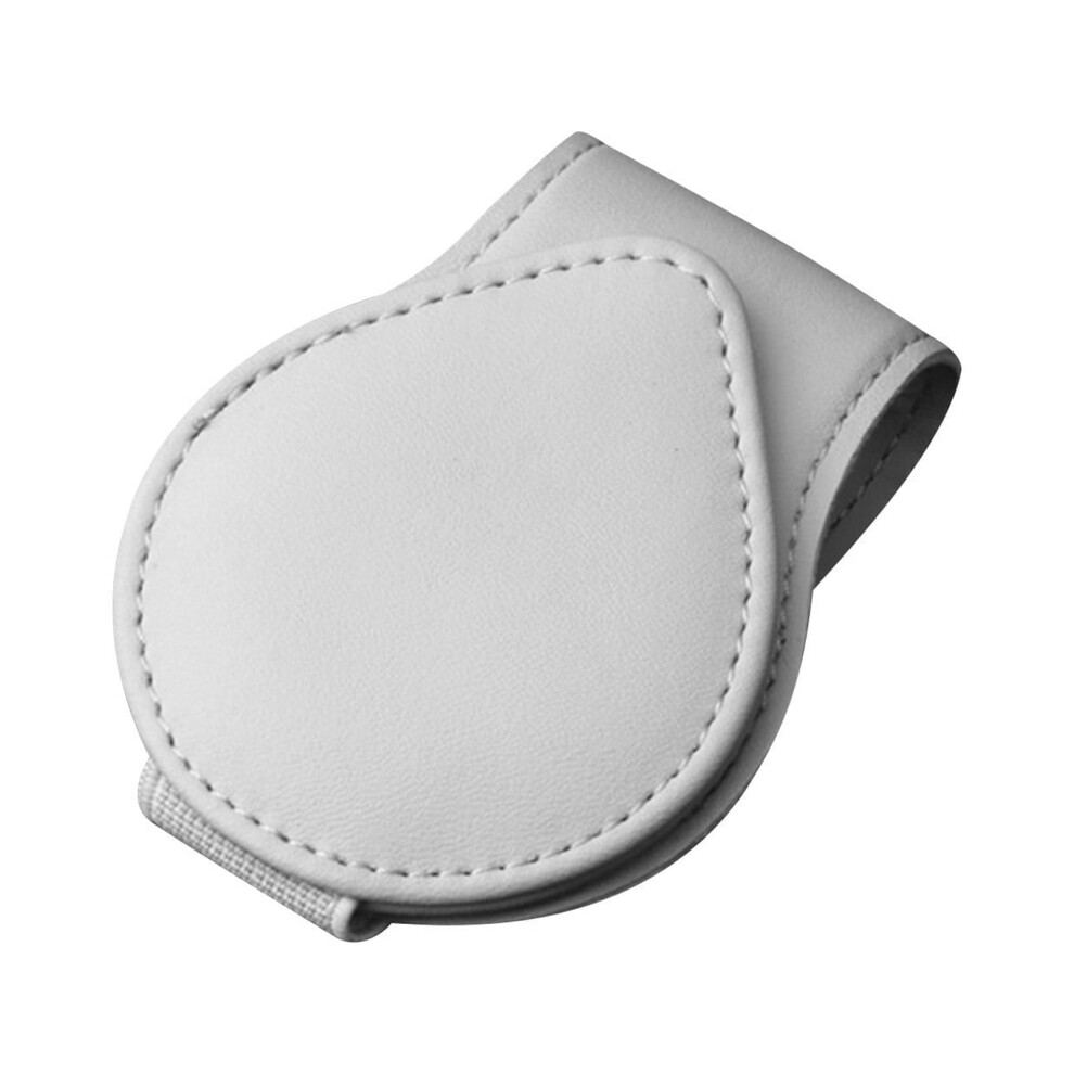 Huixinou Sunglass For Car Sun Visor, Magnetic Eyeglass Hanger Clip For Car Visor, Leather Car Glasses Mount, Car Interior Visor Accessories 9395123721309