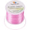 1Roll 0.8mm Pink Elastic Stretch Polyester Jewelry Bracelet Crystal String Cord (60m/Roll) 5