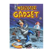 Couverture douce et confortable Inspecteur Gadget en peluche légère et chaude, idéale pour canapé, lit ou fauteuil (152 x 127 cm).