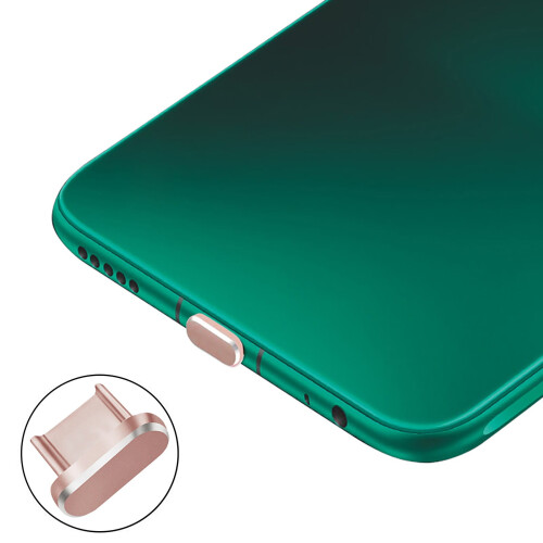 Κατάλληλο για θύρα Mirco-USB Du-st Plug Θύρα φόρτισης κινητού τηλεφώνου από κράμα