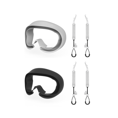 VR-Griff für Pico4VR-Gaming-Headset-Controller, Lichtleckage-Pad, VR-Zubehör – Hellgrau 1